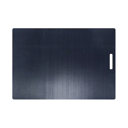 Rhino Mats Black Fusebox Safety Mat, 1/2" Thick, Corrugated, Rubber FBS-2436-636